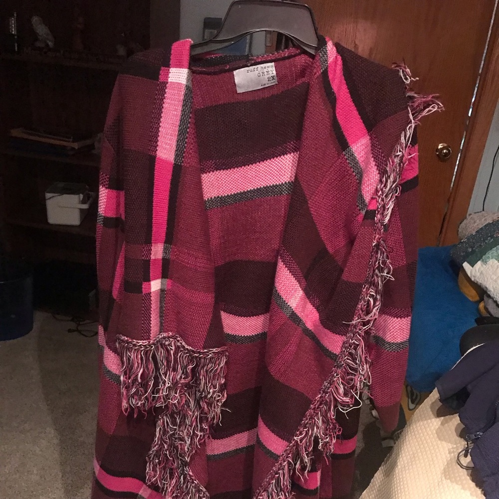 Ruff hewn cardigan